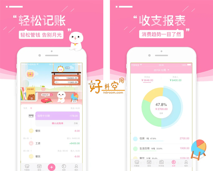 图片[1]-可萌记账-萌系记账工具 v5.46 解锁VIP会员版-好料空间
