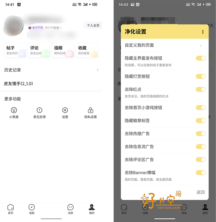 图片[1]-皮友猪手-皮皮虾广告净化去水印 v1.0.1-4-20250412 xp模块-好料空间