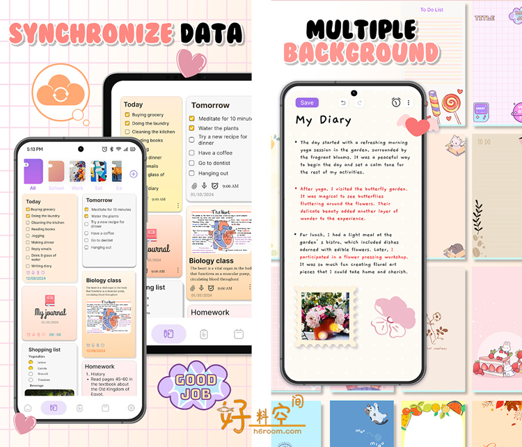 图片[2]-CuteNotes可爱笔记本和整理 v123 解锁高级版-好料空间